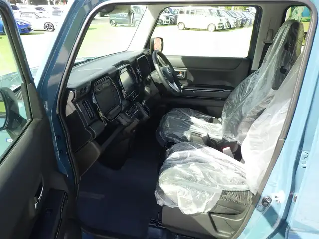 スズキ ハスラー HYBRID X 千葉県 2025(令7)年 0.1千km デニムブルー ガンメタリック 2トーン HV　X　全方位モニター付きナビゲーション＆スズキセーフティサポート(217800円)/デュアルカメラブレーキサポート/レーダークルーズコントロール/アイドリングストップ/純正メモリーナビ/地デジTV/【DVD/CD再生機能　Bluetooth接続】/全方位モニター/前席シートヒーター/革巻きステアリング/ステアリングスイッチ/LEDヘッドライト/フォグライト/ウインカーミラー/リアコーナーセンサー/純正15インチアルミホイル/サイド/カーテンエアバッグ/携帯リモコン