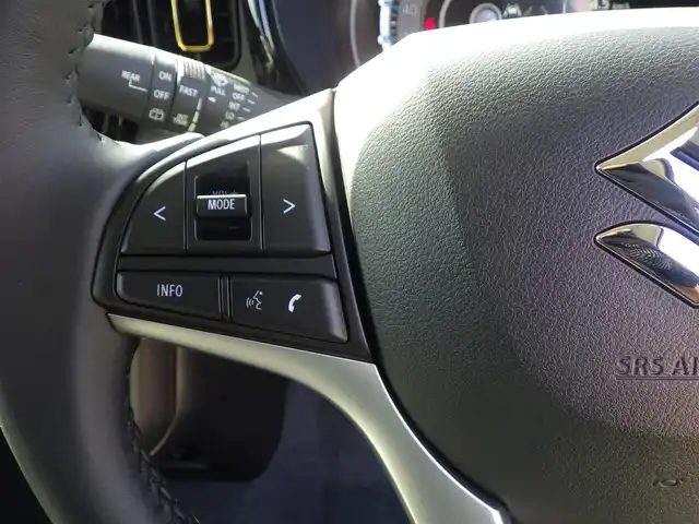 スズキ ハスラー HYBRID X 千葉県 2025(令7)年 0.1千km デニムブルー ガンメタリック 2トーン HV　X　全方位モニター付きナビゲーション＆スズキセーフティサポート(217800円)/デュアルカメラブレーキサポート/レーダークルーズコントロール/アイドリングストップ/純正メモリーナビ/地デジTV/【DVD/CD再生機能　Bluetooth接続】/全方位モニター/前席シートヒーター/革巻きステアリング/ステアリングスイッチ/LEDヘッドライト/フォグライト/ウインカーミラー/リアコーナーセンサー/純正15インチアルミホイル/サイド/カーテンエアバッグ/携帯リモコン