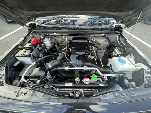 スズキ ジムニー XC 栃木県 2024(令6)年 0.7万km ブルーイッシュブラックパール3 スズキセーフティサポート/社外ナビ/フルセグTV/DVD/Bluetooth/ETC/シートカバー/シートヒーター/クルーズコントロール/スマートキー/プッシュスタート/アイドリングストップ/LEDヘッドライト/フォグランプ/オートハイビーム/社外16インチAW/OPENCOUNTRY　ホワイトレターR/Tタイヤ/サイド/カーテンエアバッグ/保証書/取説
