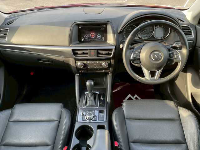 マツダ ＣＸ－５ XD Lパッケージ 宮崎県 2016(平28)年 6万km ソウルレッドプレミアムメタリック ワンオーナー　/前席シートヒーター　/前席パワーシート　/純正SDナビ　/フルセグ　/CD　/DVD　/Bluetooth　/ETC　/バックカメラ　/クルコン　/衝突被害軽減ブレーキ　/レーンキープ　/リアセンサー　/純正フロアマット　/ドアバイザー