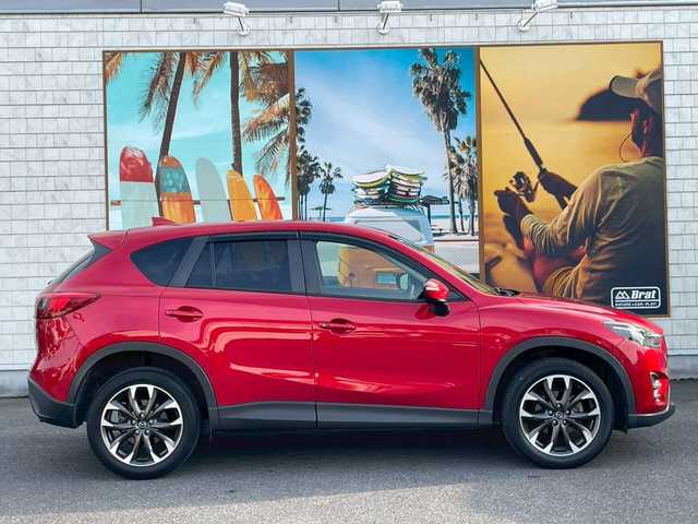 マツダ ＣＸ－５ XD Lパッケージ 宮崎県 2016(平28)年 6万km ソウルレッドプレミアムメタリック ワンオーナー　/前席シートヒーター　/前席パワーシート　/純正SDナビ　/フルセグ　/CD　/DVD　/Bluetooth　/ETC　/バックカメラ　/クルコン　/衝突被害軽減ブレーキ　/レーンキープ　/リアセンサー　/純正フロアマット　/ドアバイザー