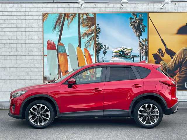 マツダ ＣＸ－５ XD Lパッケージ 宮崎県 2016(平28)年 6万km ソウルレッドプレミアムメタリック ワンオーナー　/前席シートヒーター　/前席パワーシート　/純正SDナビ　/フルセグ　/CD　/DVD　/Bluetooth　/ETC　/バックカメラ　/クルコン　/衝突被害軽減ブレーキ　/レーンキープ　/リアセンサー　/純正フロアマット　/ドアバイザー