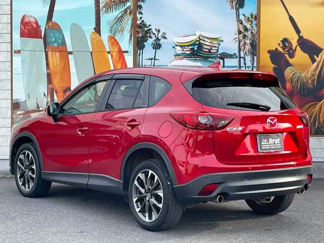 マツダ ＣＸ－５ XD Lパッケージ 宮崎県 2016(平28)年 6万km ソウルレッドプレミアムメタリック ワンオーナー　/前席シートヒーター　/前席パワーシート　/純正SDナビ　/フルセグ　/CD　/DVD　/Bluetooth　/ETC　/バックカメラ　/クルコン　/衝突被害軽減ブレーキ　/レーンキープ　/リアセンサー　/純正フロアマット　/ドアバイザー