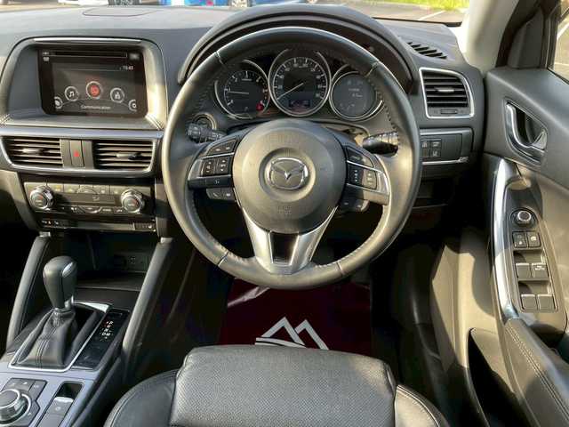 マツダ ＣＸ－５ XD Lパッケージ 宮崎県 2016(平28)年 6万km ソウルレッドプレミアムメタリック ワンオーナー　/前席シートヒーター　/前席パワーシート　/純正SDナビ　/フルセグ　/CD　/DVD　/Bluetooth　/ETC　/バックカメラ　/クルコン　/衝突被害軽減ブレーキ　/レーンキープ　/リアセンサー　/純正フロアマット　/ドアバイザー