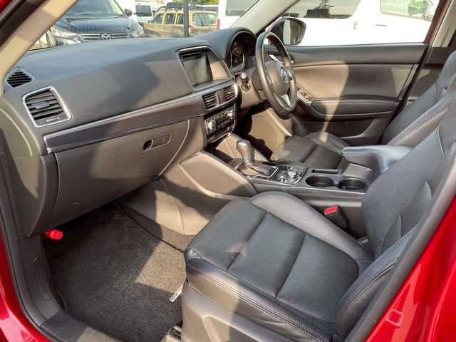 マツダ ＣＸ－５ XD Lパッケージ 宮崎県 2016(平28)年 6万km ソウルレッドプレミアムメタリック ワンオーナー　/前席シートヒーター　/前席パワーシート　/純正SDナビ　/フルセグ　/CD　/DVD　/Bluetooth　/ETC　/バックカメラ　/クルコン　/衝突被害軽減ブレーキ　/レーンキープ　/リアセンサー　/純正フロアマット　/ドアバイザー