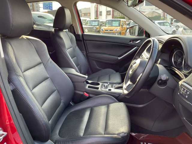 マツダ ＣＸ－５ XD Lパッケージ 宮崎県 2016(平28)年 6万km ソウルレッドプレミアムメタリック ワンオーナー　/前席シートヒーター　/前席パワーシート　/純正SDナビ　/フルセグ　/CD　/DVD　/Bluetooth　/ETC　/バックカメラ　/クルコン　/衝突被害軽減ブレーキ　/レーンキープ　/リアセンサー　/純正フロアマット　/ドアバイザー