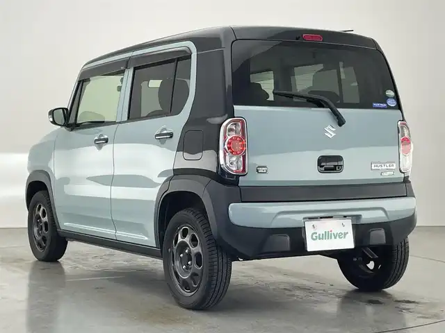 スズキ ハスラー タフワイルド 愛知県 2019(令1)年 5.2万km オフブルーメタリック/ブラック 2トーン 社外ナビ　バックカメラ　シートヒーター　禁煙車　フルセグＴＶ　ＤＶＤ再生　ドラレコ　ＥＴＣ　ＵＳＢ接続　茶ハーフレザー　衝突軽減　車線逸脱　ＨＩＤオートライト　社外フロアマット　アイドリングストップ　デュアルカメラブレーキサポート　プッシュスタート　スマートキー