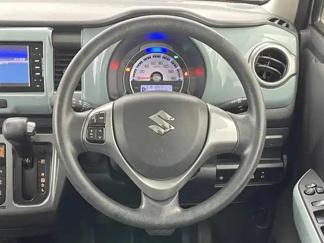 スズキ ハスラー タフワイルド 愛知県 2019(令1)年 5.2万km オフブルーメタリック/ブラック 2トーン 社外ナビ　バックカメラ　シートヒーター　禁煙車　フルセグＴＶ　ＤＶＤ再生　ドラレコ　ＥＴＣ　ＵＳＢ接続　茶ハーフレザー　衝突軽減　車線逸脱　ＨＩＤオートライト　社外フロアマット　アイドリングストップ　デュアルカメラブレーキサポート　プッシュスタート　スマートキー