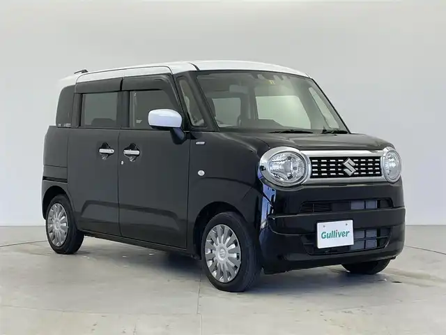 スズキ ワゴンＲ スマイル HYBRID S 富山県 2022(令4)年 0.9万km ブルーイッシュブラックパール 社外ナビ（AM/FM/BT）/バックカメラ/ドライブレコーダー/ETC/両側パワースライドドア/D席シートヒーター/衝突被害軽減システム/レーンキープアシスト/コーナーセンサー/横滑り防止装置/アイドリングストップ/社外フロアマット/オートハロゲンライト/スマートキー/スペアキー