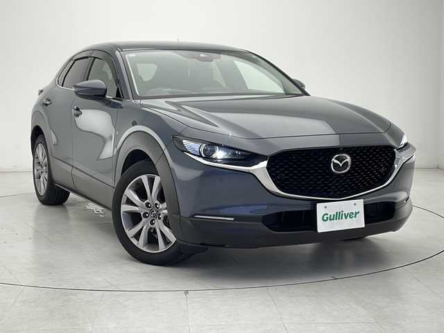 マツダ ＣＸ－３０ XD Lパッケージ 千葉県 2021(令3)年 2.7万km ポリメタルグレーM ワンオーナー　/純正メモリーナビ　/フルセグTV　/全方位モニター/前後ドライブレコーダー/HDMI Bluetooth AppleCarPlay AndroidAuto /USB SD DVD CD　/黒革シート　/運転席パワーシート/前席シートヒーター/パワーバックドア/ステアリングヒーター/追従クルーズコントロール　/衝突被害軽減ブレーキ/レーンキープアシスト/ETC/ブラインドスポットモニター/前後コーナーセンサー/LEDヘッドライト/オートハイビーム/パドルシフト/アイドリングストップ/スマートキー×２/純正フロアマット/保証書/取扱説明書