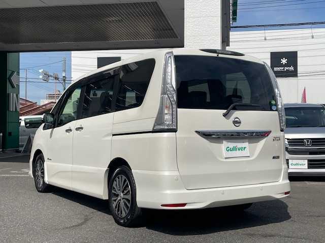 日産 セレナ ハイウェイS S HV Aセーフ 埼玉県 2014(平26)年 7.5万km ブリリアントホワイトパール 外部検査済み/ワンオーナー/後期型/アドバンスドセーフティパッケージ/純正ナビ/フルセグTV/アラウンドビューカメラ/エマージェンシーブレーキ/両側電動スライドドア/コーナーセンサー/LEDヘッドライト/純正16インチアルミホイール/フロアマット/ドアバイザー/ETC/スマートキー/新車保証書/取扱説明書