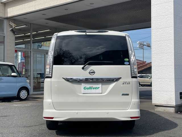 日産 セレナ ハイウェイS S HV Aセーフ 埼玉県 2014(平26)年 7.5万km ブリリアントホワイトパール 外部検査済み/ワンオーナー/後期型/アドバンスドセーフティパッケージ/純正ナビ/フルセグTV/アラウンドビューカメラ/エマージェンシーブレーキ/両側電動スライドドア/コーナーセンサー/LEDヘッドライト/純正16インチアルミホイール/フロアマット/ドアバイザー/ETC/スマートキー/新車保証書/取扱説明書