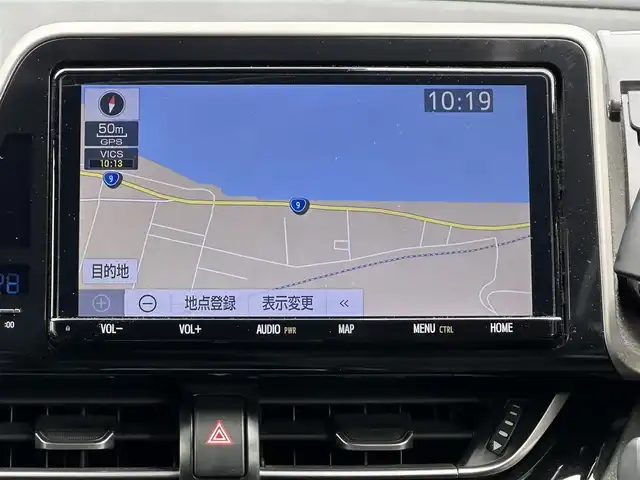 トヨタ Ｃ－ＨＲ G 島根県 2018(平30)年 5.1万km ホワイトパールクリスタルシャイン ワンオーナー/トヨタセーフティセンス/純正9インチナビ/CD/DVD/Bluetooth/フルセグTV/バックカメラ/モデリスタエアロ/クリアランスソナー/BSM/レーンディパーチャーアラート/ハーフレザー調シート/シートヒーター /LEDオートライト/オートマチックハイビーム/ビルトインETC/純正18インチアルミホイール/社外16インチAW付スタッドレス車載/スマートキー/スペアキー×1/プッシュスタート /純正フロアマット/取扱説明書/保証書