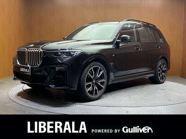 ＢＭＷ Ｘ７ xDrive35d Mスポーツ 千葉県 2020(令2)年 4.4万km サファイアブラックP ６人乗り２列目コンフォートシート　/ウェルネスＰＫＧ　/スカイラウンジパノラマＳＲ　/革シート　/ナビ　/ＴＶ　/３６０°ｈａｒｍａｎｋａｒｄｏｎサウンド　/ＯＰ２２インチＡＷ　/レーザービーム　/ディスプレイキー