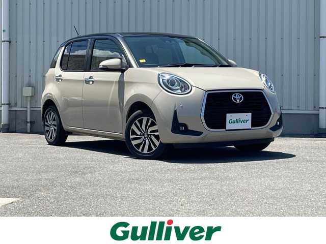 トヨタ パッソ モーダ　Gパッケージ 山形県 2020(令2)年 9万km ブラックマイカメタリック/パウダリーベージュメタリック 2トーン 衝突被害軽減システム/純正SDナビ/　　【CD　DVD　BT　ワンセグ　AUX】/バックカメラ/LEDオートライト/オートマチックハイビーム/フォグランプ/純正14インチアルミホイール/アイドリングストップ/コーナーセンサー/横滑り防止装置/電動格納ウィンカーミラー/スマートキー×２/ETC