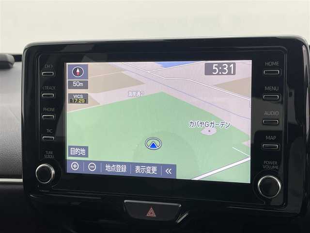トヨタ ヤリスクロス ハイブリッド Z 岡山県 2021(令3)年 4.1万km ブラックマイカ 純正８インチディスプレイオーディオ/【Bluetooth/フルセグTV/ナビ/Carplay/USB】/パノラミックビューモニター/前席シートヒーター/ブラインドスポットモニター/パーキングアシスト/ヘッドアップディスプレイ/ドライブレコーダー（前後）/レーダークルーズコントロール/ＬＥＤヘッドライト/コーナーセンサー（前後）