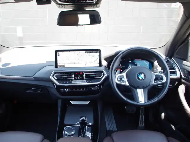 ＢＭＷ Ｘ３ xDrive20d Mスポーツ 埼玉県 2022(令4)年 3万km パール 1オーナー/ブラウンレザーシート/アダプティブクルーズコントロール/インテリジェントセーフティ/CarPlay/パークディスタンスコントロール/コンフォートアクセス/全周囲カメラ/純正ナビ/ETC/フルセグTV/シートヒーター/シートポジションメモリー機能