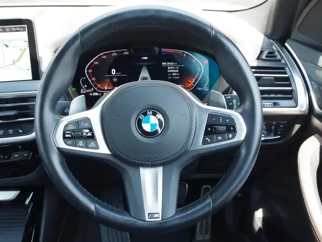 ＢＭＷ Ｘ３ xDrive20d Mスポーツ 埼玉県 2022(令4)年 3万km パール 1オーナー/ブラウンレザーシート/アダプティブクルーズコントロール/インテリジェントセーフティ/CarPlay/パークディスタンスコントロール/コンフォートアクセス/全周囲カメラ/純正ナビ/ETC/フルセグTV/シートヒーター/シートポジションメモリー機能