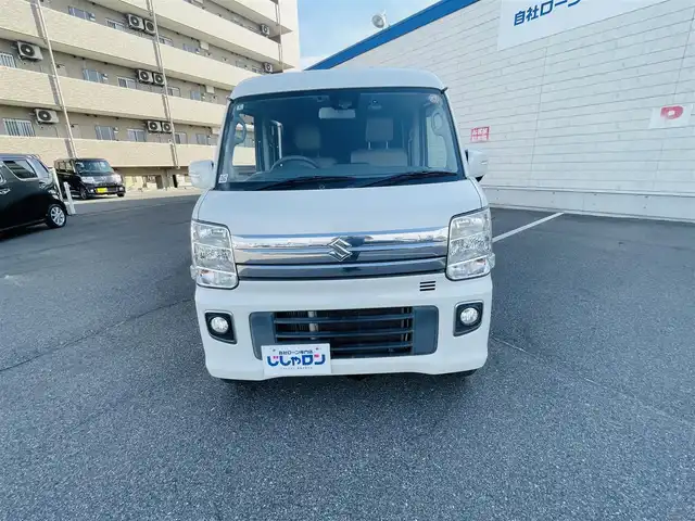 スズキ エブリィ ワゴン PZターボ スペシャル 岡山県 2018(平30)年 10.7万km パール (株)IDOMが運営する【じしゃロン岡山店】の自社ローン専用車両です。こちらは現金またはオートローンご利用時の価格です。 自社ローンご希望の方は別途その旨お申し付け下さい/＊ナビ/＊両側パワスラ/＊ETC/＊ドラレコ/＊プッシュスタート/＊衝突軽減ブレーキ