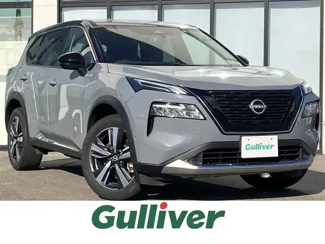 日産 エクストレイル G e－4ORCE 道南・函館 2023(令5)年 2.3万km グレーⅡ /純正ナビ//フルセグＴＶ//全周囲カメラ//自動駐車システム//シートヒーター//ＥＴＣ//パワーバックドア//クルーズコントロール//レーンキープアシスト//ブラインドスポットモニター//デジタルインナーミラー//純正アルミホイール
