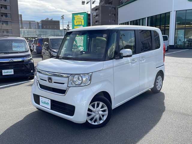 ホンダ Ｎ ＢＯＸ G L ホンダセンシング 長野県 2019(令1)年 1万km プラチナホワイトパール ホンダセンシング/・衝突軽減ブレーキ/・誤発進抑制機能/・アダプティブクルーズコントロール/・車線維持支援システム/・歩行者事故低減ステアリング/・路外逸脱抑制機能/・先行車発進お知らせ機能/・標識認識機能/純正7インチSDナビ【VXM-195VFi】/（CD/DVD/フルセグTV/BT）/バックカメラ/ビルトインETC/両側パワースライドドア/ステアリングスイッチ/LEDヘッドライト/フォグランプ/オートライト/スマートキー/Pスタート/電動格納ミラー/純正フロアマット