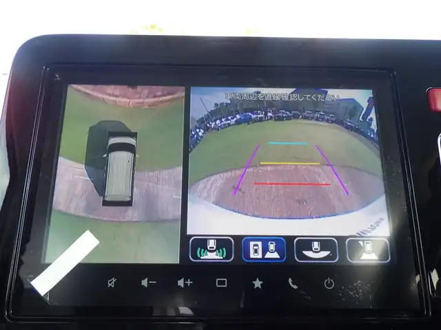 スズキ スペーシア カスタム HYBRID XS 千葉県 2025(令7)年 0.1千km ピュアホワイトパール/ブラック2トーン カスタム HV XS　全方位モニター付きメモリ-ナビゲーション・スズキコネクト対応通信機装着車(195800円)/スズキセーフティサポート/レーダークルーズコントロール/アイドリングストップ/両側パワースライドドア/ハーフレザーシート/前席シートヒーター/9インチ純正メモリーナビ/地デジTV/【Bluetooth接続】/全方位モニター/ヘッドアップディスプレイ/革巻きステアリング/ステアリングヒーター/ステアリングスイッチ/LEDヘッドライト/ウインカーミラー/純正15インチアルミホイル/サイド/カーテンエアバッグ/携帯リモコン