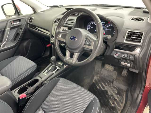 スバル フォレスター 2．0i－L アイサイト 道央・札幌 2016(平28)年 11.8万km ヴェネチアンレッドパール ・ワンオーナー/・4WD/・純正ナビ&TV&DVD&CD&SD/・バックカメラ/・アイサイト/・レーダークルーズコントロール/・横滑り防止装置/・前席シートヒーター/・前席パワーシート/・純正前方ドライブレコーダー/・ETC/・パドルシフト/・純正フロアマット/・LEDヘッドライト/・オートライト/・スマートキー/・スペアキー/・保証書/・取扱説明書