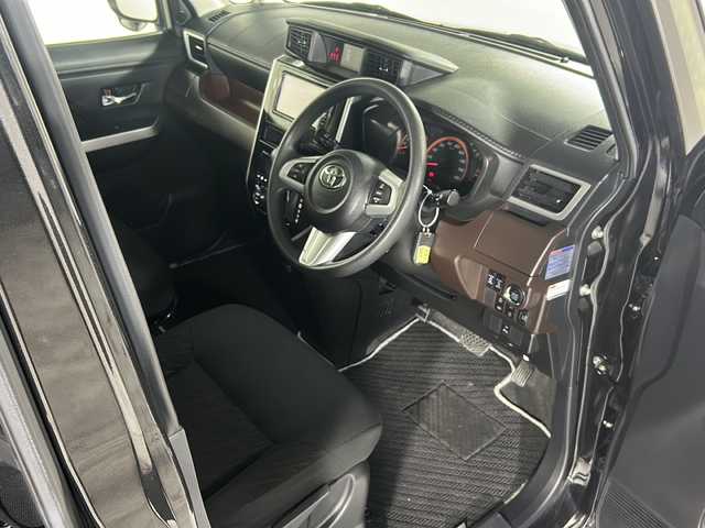 トヨタ タンク G コージーエディション 広島県 2020(令2)年 4.6万km ブラックマイカメタリック 禁煙車/純正ナビ/（Bluetooth/SD/CD/AUX/ワンセグTV)/バックカメラ/ビルトインETC/前方ドライブレコーダー/両側パワースライドドア/シートヒーター/クルーズコントロール/純正フロアマット/ハロゲンヘッドライト/フォグランプ/オートマチックハイビーム/パーキングセンサー/横滑り防止装置/衝突被害軽減ブレーキ/スマートキー/プッシュスタート/取扱説明書