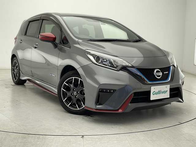 日産 ノート e－パワー ニスモ 千葉県 2017(平29)年 3万km グレー 衝突軽減ブレーキ/純正SDナビ/（フルセグ/Bluetooth/FM/AM）/バックカメラ/ドライブレコーダー（前後）/純正エアロ/レーンキープアシスト/純正アルミホイール/アイドリングストップ/LEDヘッドライト/電動格納ミラー