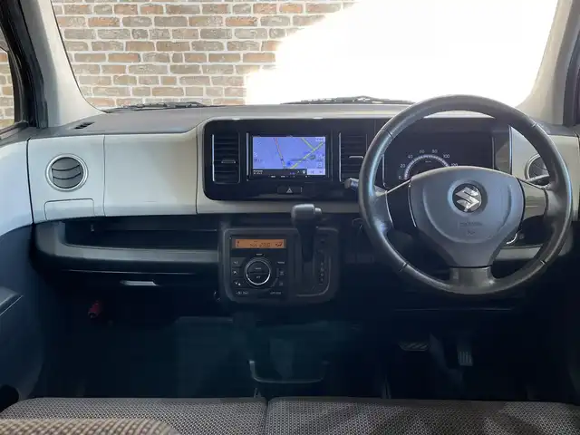 スズキ ＭＲワゴン X 岩手県 2013(平25)年 8.8万km アーバンブラウンパールメタリック アイドリングストップ/社外ナビ/フルセグTV/バックカメラ/ETC/ヘッドライトレベライザー/オートエアコン/純正アルミホイール/純正フロアマット/社外LEDヘッドランプ