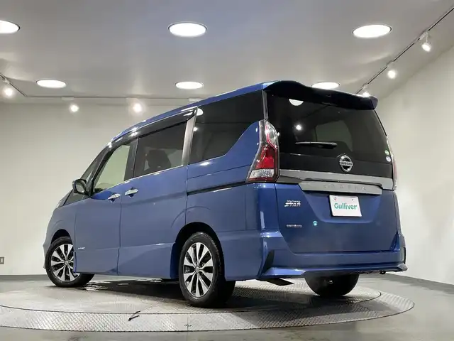 日産 セレナ ハイウェイスターVセレクションⅡ 愛知県 2019(令1)年 8.3万km シャイニングブルー 純正9インチナビ/フリップダウンモニター/プロパイロット/衝突軽減ブレーキ/両側電動スライドドア/アラウンドビューモニター/ETC/ドライブレコーダー/デジタルインナーミラー/フルセグTV/Bluetooth/コーナーセンサー/レーンキープアシスト/パーキングアシスト/プッシュスタート/USB接続/スマートキー/スペアキー/CD/DVD再生/ブルーレイ/アイドリングストップ/ミュージックサーバー/ミュージックプレイヤー接続/純正フロアマット/純正アルミホイール/オートライト/禁煙車/ウィンカーミラー/電動格納ミラー/フォグランプ/Wエアコン/シートバックテーブル/ハンズフリーパワースライドドア/電動パーキングブレーキ/オートブレーキホールド/横滑り防止装置