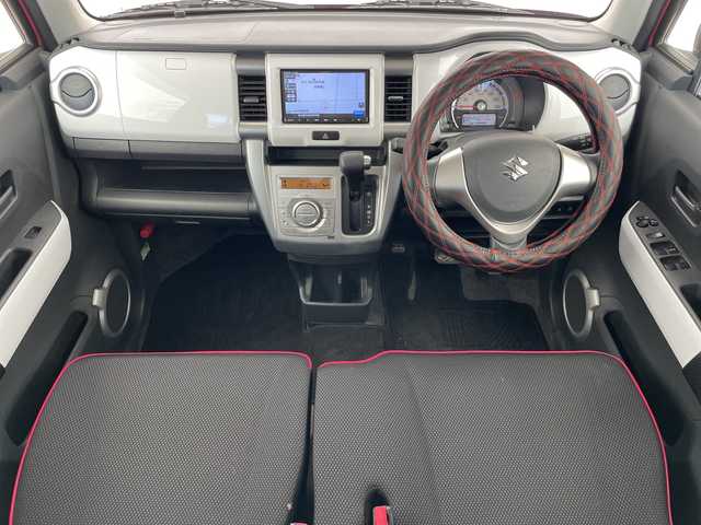 スズキ ハスラー G 愛知県 2014(平26)年 4.5万km キャンディピンクメタリック/ホワイト2トーンルーフ 純正ナビ/オートライト/ＥＴＣ/シートヒーター/衝突軽減システム/ワンセグ/ＣＤ/Bluetooth/スマートキー/プッシュスタート