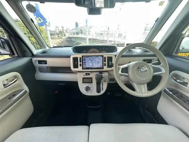 ダイハツ ムーヴ キャンバス G メイクアッフ SA Ⅱ 兵庫県 2016(平28)年 9.8万km スムースグレーマイカメタリック/ブラックマイカメタリック 2トーン (株)IDOMが運営する【じしゃロン神戸名谷店】の自社ローン専用車両になりますこちらは現金またはオートローンご利用時の価格です。自社ローンご希望の方は別途その旨お申付け下さい。/衝突被害軽減ブレーキ/純正8型ナビTV/（NSZN-X67D/CD/DVD/Bluetooth/フルセグTV)/純正LEDオートライト/純正LEDフォグ/純正セキュリティアラーム/純正フロアマット/両側電動スライドドア/クリアランスソナー/オート電動格納ミラー/スマートキー/プッシュエンジンスタート/新車時保証書/取扱い説明書