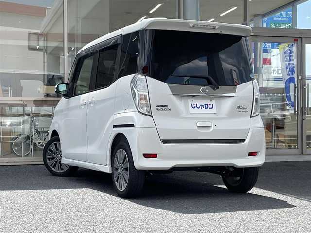 日産 デイズ ルークス ライダー Bライン HWSターボ 岐阜県 2014(平26)年 8.1万km ホワイトパール (株)IDOMが運営する【じしゃロン多治見店】の自社ローン専用車両になります。こちらは現金またはオートローンご利用時の価格です。自社ローンご希望の方は別途その旨お申付け下さい。/pioneerナビ/【フルセグテレビ/DVD/CD/BLUETOOTH（動作確認済み）】/両側パワースライドドア/アラウンドビューモニター/ETC/プッシュスタート/オートライト/ドアバイザー/バックカメラ