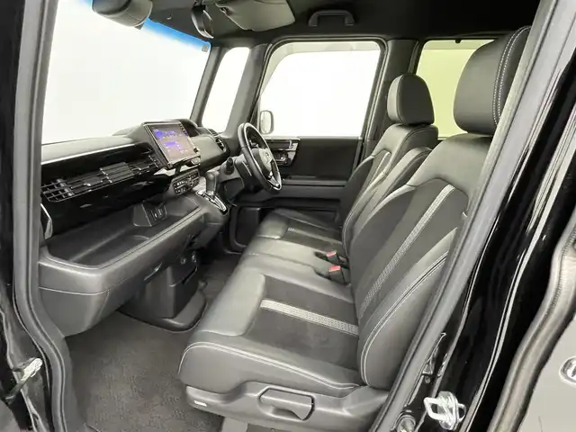 ホンダ Ｎ ＢＯＸ カスタム L ターボ 熊本県 2021(令3)年 3.9万km クリスタルブラックパール 純正８インチナビ　/バックカメラ　/両側パワースライドドア　/ＥＴＣ　/レーダークルーズコントロール/衝突軽減ブレーキ　/レーンキープアシスト　/パドルシフト/横滑り防止　/前席シートヒーター/オートライト　/ＬＥＤヘッドライト　/フォグライト　/スマートキー　/プッシュスタート/スペアキー1本