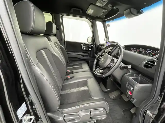 ホンダ Ｎ ＢＯＸ カスタム L ターボ 熊本県 2021(令3)年 3.9万km クリスタルブラックパール 純正８インチナビ　/バックカメラ　/両側パワースライドドア　/ＥＴＣ　/レーダークルーズコントロール/衝突軽減ブレーキ　/レーンキープアシスト　/パドルシフト/横滑り防止　/前席シートヒーター/オートライト　/ＬＥＤヘッドライト　/フォグライト　/スマートキー　/プッシュスタート/スペアキー1本