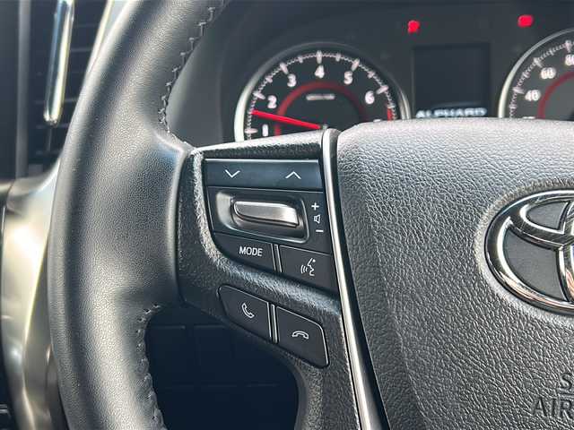 トヨタ アルファード S タイプゴールドⅡ 千葉県 2021(令3)年 1.8万km ブラック ＴＲＤエアロ　ＴＲＤ１９インチＡＷ　ナビ　バックカメラ　両側パワースライドドア　電動リアドア　クルコン　ＥＴＣ　フルセグ　Ｂｔ　ＤＶＤ　オートライト　ＬＥＤライト　ソナー　セーフティセンス スマートキ