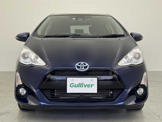 トヨタ アクア S スタイルブラック 愛知県 2016(平28)年 2.3万km ダークブルーマイカ 社外ナビ/・Bluetooth/・CD/DVD/・フルセグテレビ/バックカメラ/衝突軽減ブレーキ/レーンキープアシスト/オートライト/ドライブレコーダー/スマートキー/ＥＴＣ/アイドリングストップ