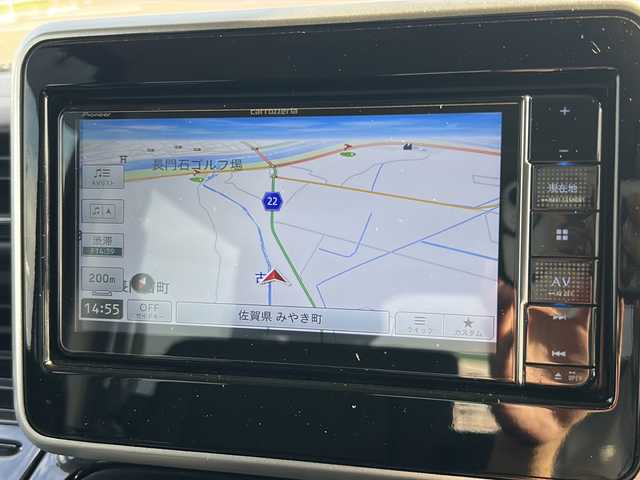 スズキ スペーシア カスタム HYBRID XS ターボ 佐賀県 2023(令5)年 3.2万km インディゴブルーメタリック/ブラック 社外メモリーナビゲーション/・フルセグTV/CD/DVD/SD/Bluetooth/バックカメラ/ビルトインETC/ヘッドアップディスプレイ/両側パワースライドドア/天井サーキュレーター/ハーフレザーシート/D席シートヒーター/後席サンシェード/ISOFIX対応/パドルシフト/革巻きステアリング/ステアリングリモコン/純正15インチアルミホイール/純正LEDヘッドライト/・オートマチックハイビーム/純正LEDフォグランプ/ドアバイザ―/新車保証書/取扱説明書/スペアキー１本/アダプティブクルーズコントロール/デュアルカメラブレーキサポート/車線逸脱警報機能/パーキングセンサー