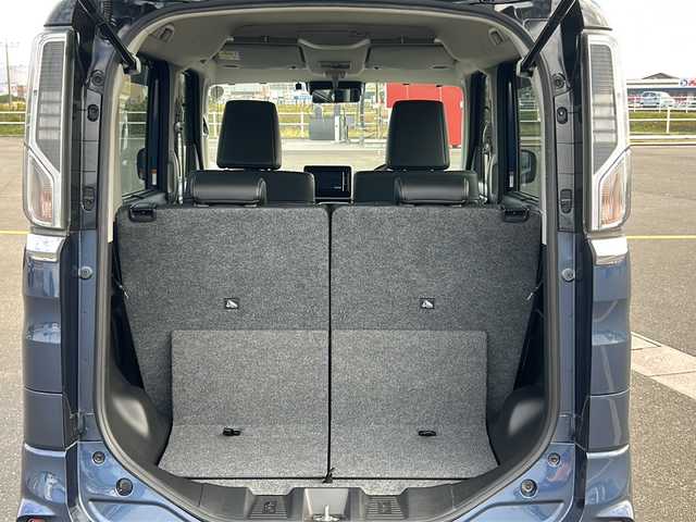 スズキ スペーシア カスタム HYBRID XS ターボ 佐賀県 2023(令5)年 3.2万km インディゴブルーメタリック/ブラック 社外メモリーナビゲーション/・フルセグTV/CD/DVD/SD/Bluetooth/バックカメラ/ビルトインETC/ヘッドアップディスプレイ/両側パワースライドドア/天井サーキュレーター/ハーフレザーシート/D席シートヒーター/後席サンシェード/ISOFIX対応/パドルシフト/革巻きステアリング/ステアリングリモコン/純正15インチアルミホイール/純正LEDヘッドライト/・オートマチックハイビーム/純正LEDフォグランプ/ドアバイザ―/新車保証書/取扱説明書/スペアキー１本/アダプティブクルーズコントロール/デュアルカメラブレーキサポート/車線逸脱警報機能/パーキングセンサー