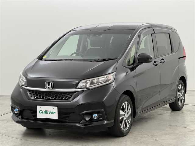 ホンダ フリード G ホンダセンシング 福岡県 2020(令2)年 2.9万km クリスタルブラックパール 純正９型ナビ（ＢＴ，フルセグＴＶ）　/バックカメラ　/ビルトインＥＴＣ　/前後ドラレコ　/アダプティブクルコン　/コーナーセンサー　/ホンダセンシング　/衝突被害軽減ブレーキ　/レーンキープ　/両側電動スライドドア
