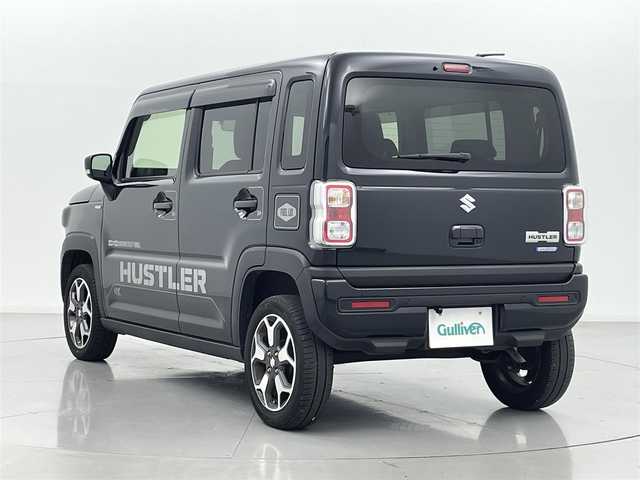 スズキ ハスラー HYBRID X 熊本県 2023(令5)年 6.3万km ブルーイッシュブラックパール3 ワンオーナー　/社外ナビ（ＣＤ・ＤＶＤ・フルセグ・ＢＴ・ＳＤ・ＵＳＢ）/バックカメラ　/レーンキープアシスト/ビルトインＥＴＣ　/後ろのみクリアランスソナー　/前席シートヒーター　/衝突軽減ブレーキ　/レーンキープアシスト　/横滑り防止/アイドリングストップ/純正フロアマット/純正１５インチAW/オートライト/LEDヘッドライト/フォグライト/スマートキー/プッシュスタート