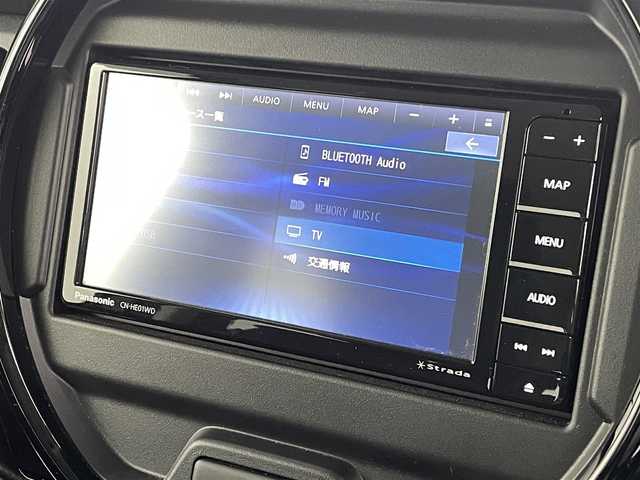 スズキ ハスラー HYBRID X 熊本県 2023(令5)年 6.3万km ブルーイッシュブラックパール3 ワンオーナー　/社外ナビ（ＣＤ・ＤＶＤ・フルセグ・ＢＴ・ＳＤ・ＵＳＢ）/バックカメラ　/レーンキープアシスト/ビルトインＥＴＣ　/後ろのみクリアランスソナー　/前席シートヒーター　/衝突軽減ブレーキ　/レーンキープアシスト　/横滑り防止/アイドリングストップ/純正フロアマット/純正１５インチAW/オートライト/LEDヘッドライト/フォグライト/スマートキー/プッシュスタート