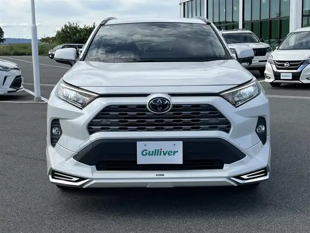 トヨタ ＲＡＶ４ G Zパッケージ 奈良県 2020(令2)年 3.1万km ホワイトパールクリスタルシャイン モデリスタエアロ/純正7インチナビ（NSZT-W68T）/（フルセグ／ＢＴ／ＣＤ／ＤＶＤ）/レーダークルーズコントロール/バックカメラ/ブラインドスポットモニター/前後コーナーセンサー/プリクラッシュセーフティ/レーンキープアシスト/電動リアゲート/運転席メモリー付きパワーシート/前席シートヒーター/ステアイングヒーター/デジタルインナーミラー/前後ドライブレコーダー/ＥＴＣ/純正19インチＡＷ