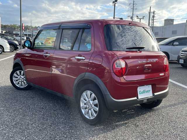 スズキ ラパン F リミテッド 島根県 2017(平29)年 4.1万km フェニックスレッドパール メーカーナビゲーション/フルセグ BT CD/レーダーブレーキサポート/全方位カメラ/D席シートヒーター/純正前方ドライブレコーダー/ビルトインETC/アイドリングストップ/AUTOライト/電動格納ミラー/ウィンカーミラー/純正ドアバイザー/純正14インチアルミホイール/ISOFIX/シートリフター/革巻きステアリング/ステアリングリモコン