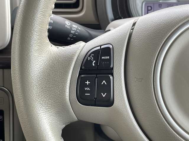 スズキ ラパン F リミテッド 島根県 2017(平29)年 4.1万km フェニックスレッドパール メーカーナビゲーション/フルセグ BT CD/レーダーブレーキサポート/全方位カメラ/D席シートヒーター/純正前方ドライブレコーダー/ビルトインETC/アイドリングストップ/AUTOライト/電動格納ミラー/ウィンカーミラー/純正ドアバイザー/純正14インチアルミホイール/ISOFIX/シートリフター/革巻きステアリング/ステアリングリモコン