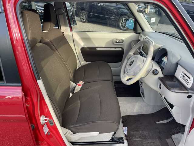 スズキ ラパン F リミテッド 島根県 2017(平29)年 4.1万km フェニックスレッドパール メーカーナビゲーション/フルセグ BT CD/レーダーブレーキサポート/全方位カメラ/D席シートヒーター/純正前方ドライブレコーダー/ビルトインETC/アイドリングストップ/AUTOライト/電動格納ミラー/ウィンカーミラー/純正ドアバイザー/純正14インチアルミホイール/ISOFIX/シートリフター/革巻きステアリング/ステアリングリモコン