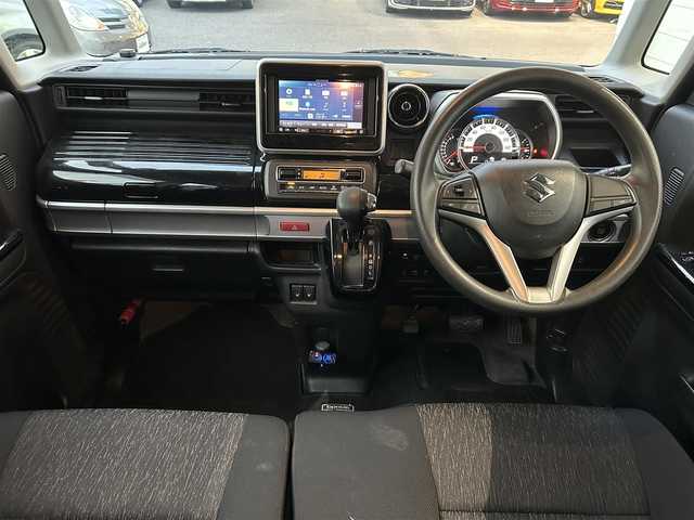 スズキ スペーシア カスタム HYBRID GS 岡山県 2020(令2)年 10.5万km ピュアホワイトP 登録時走行距離104687km/社外SDナビ/(AM/FM/DISC/TV/BT)/衝突被害軽減システム/アイドリングストップ/クリアランスソナー/シートヒーター/ドライブレコーダー/ETC/片側パワースライドドア/プッシュスタート/スマートキー/純正14インチアルミホイール/パワーウィンドウ/パワーステアリング/記録簿/保証書/取扱説明書