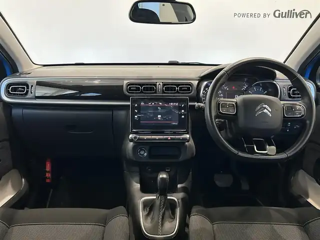 シトロエン Ｃ３ シャイン 福岡県 2019(令1)年 9.1万km 青 ガラスルーフ　/純正ディスプレイオーディオ　/ＡｐｐｌｅＣａｒＰｌａｙ　/クルコン　/ＢＳＭ　/ＥＴＣ　/純正１６インチＡＷ