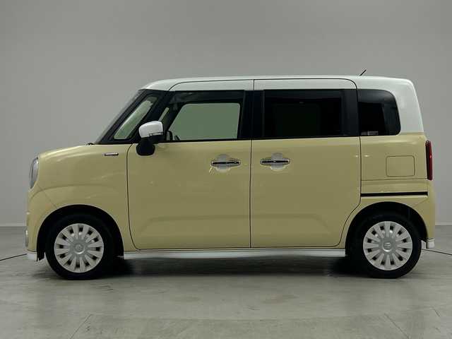 スズキ ワゴンＲ スマイル HYBRID X 茨城県 2021(令3)年 4.7万km シフォンアイボリーメタリック 純正９型ナビ　パノラミックビューモニター　フルセグＴＶ　シートヒーター　両側電動スライドドア　衝突軽減ブレーキ　クルコン　ヘッドアップディスプレイ　ＬＥＤライト　オートライト　スマートキ―　禁煙車